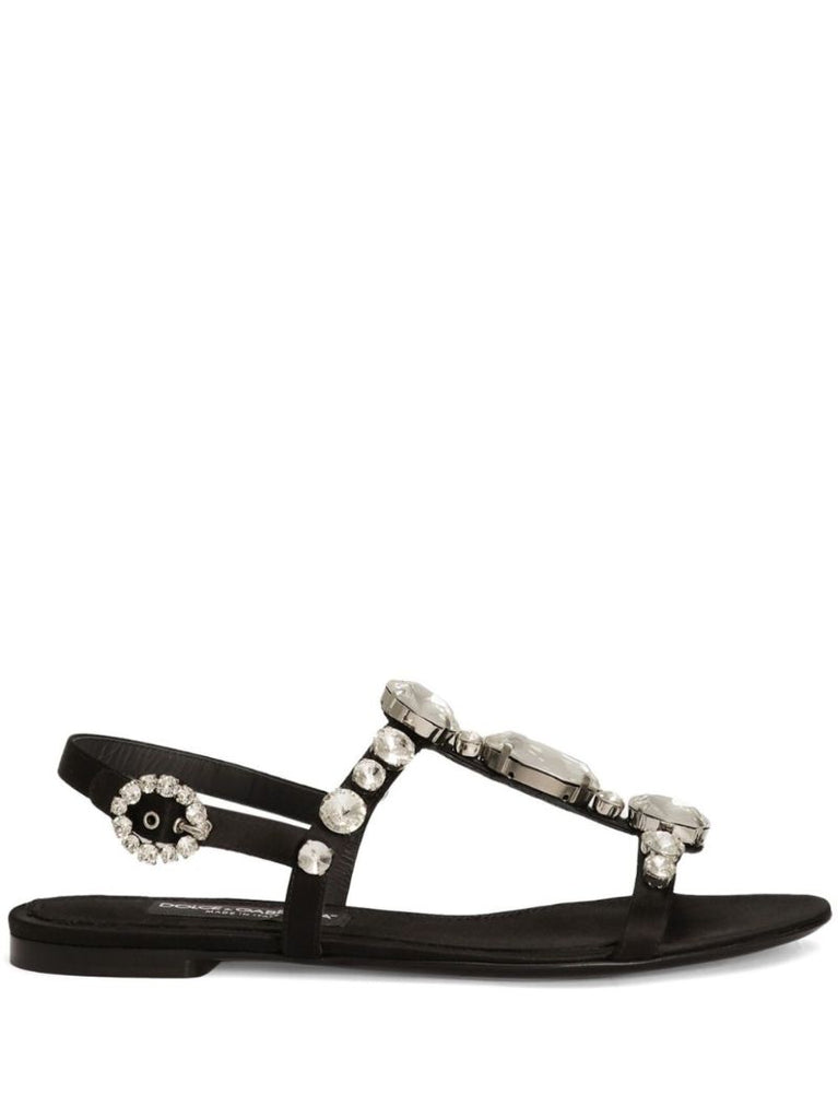Crystal-embellished Sandals