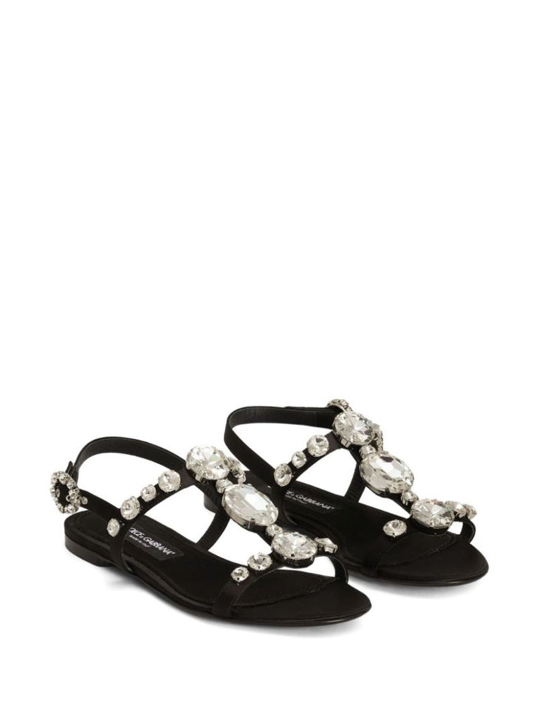 Crystal-embellished Sandals