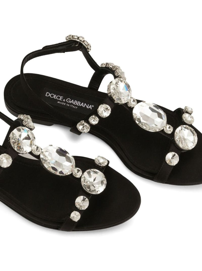 Crystal-embellished Sandals