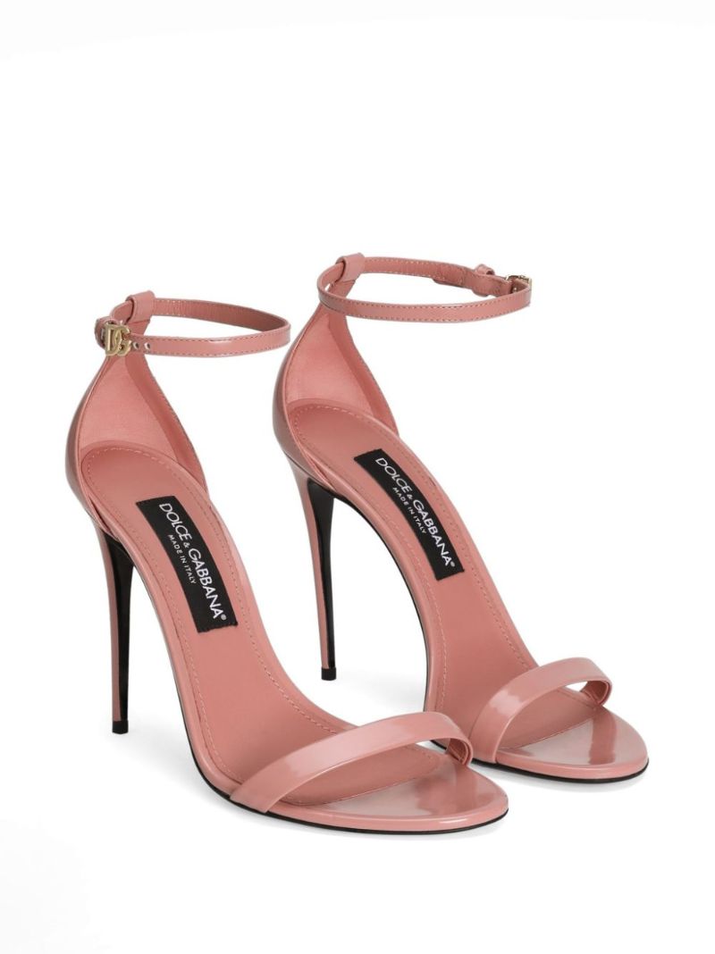 105mm Leather Sandals