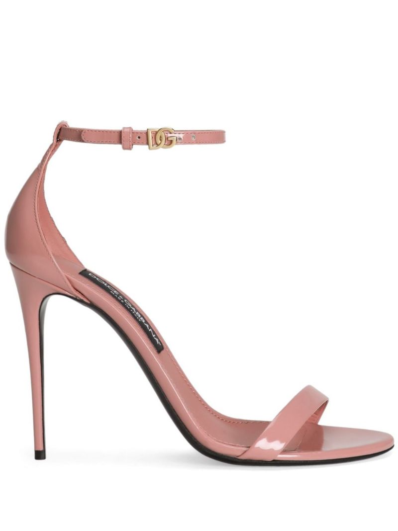 105mm Leather Sandals