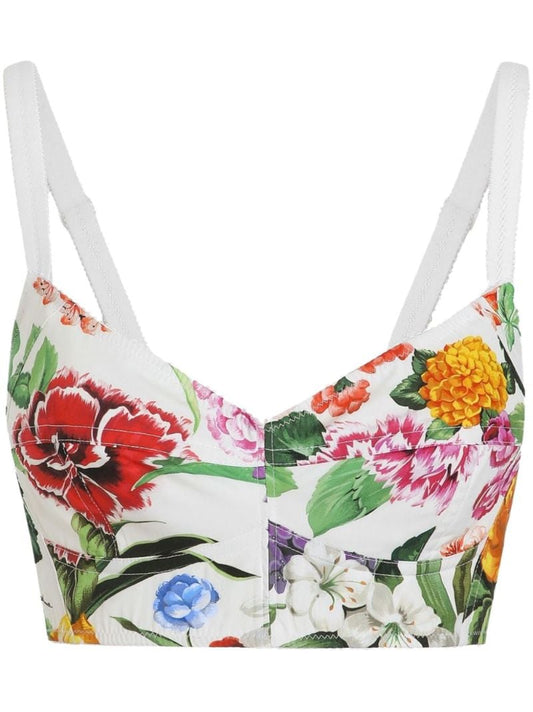 Floral-print Tank Top