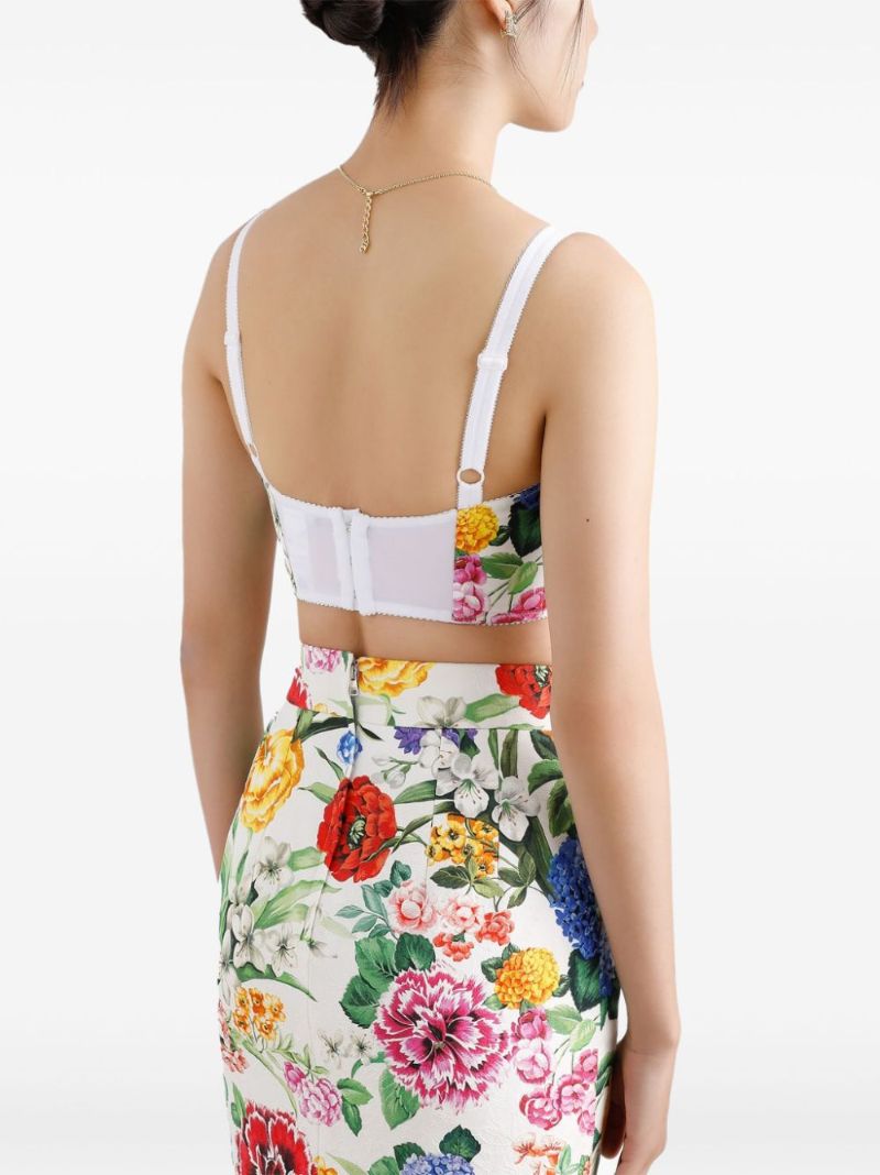 Floral-print Tank Top