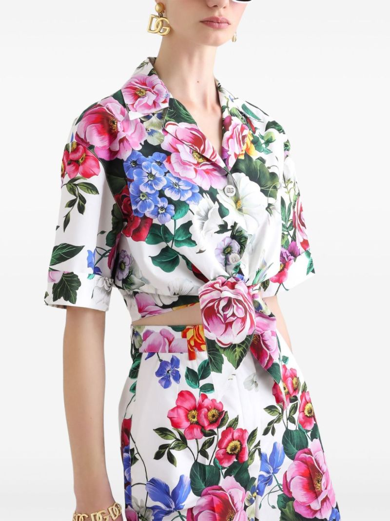 Floral-print Shirt