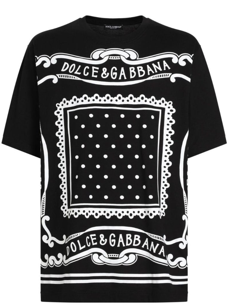 Bandana-print Cotton T-shirt