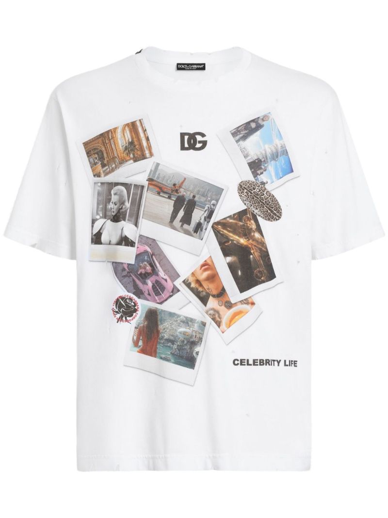Photograph-print T-shirt