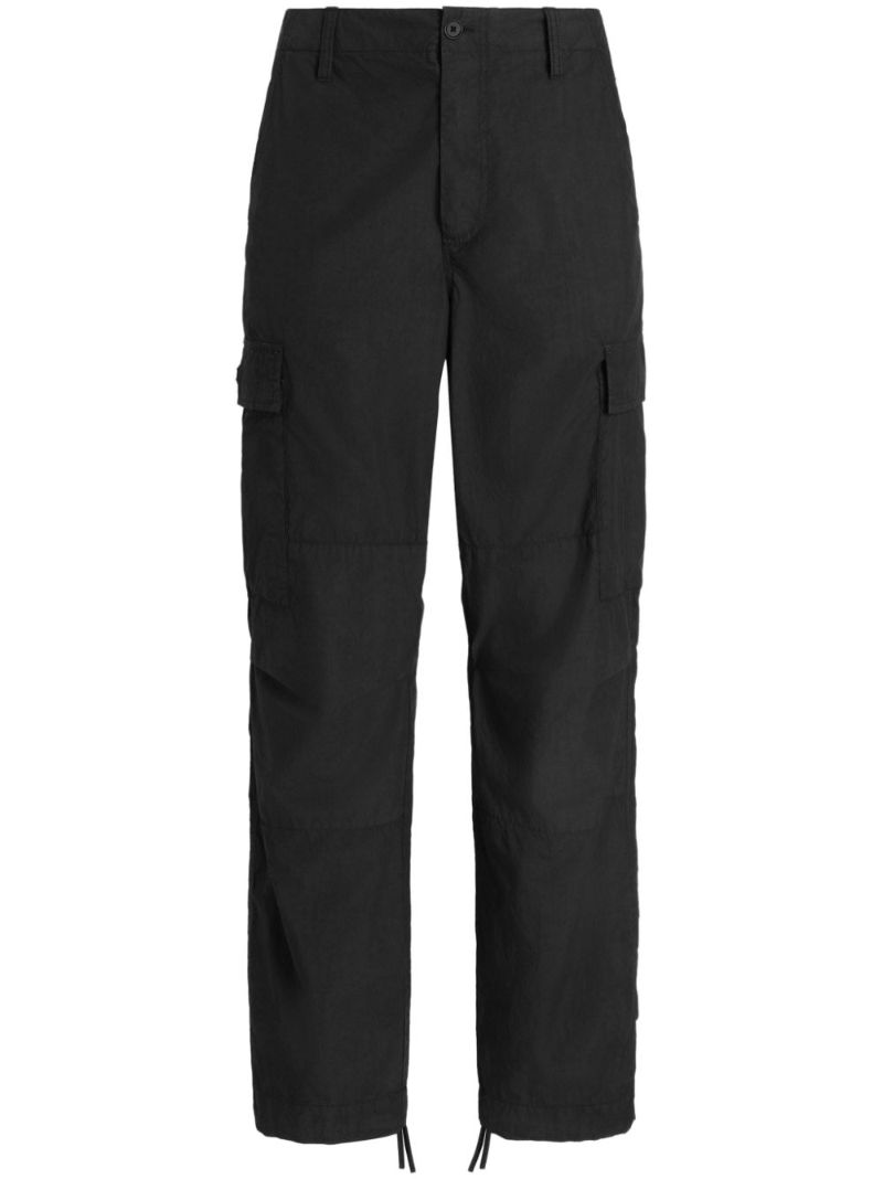 High-waist Cargo Trousers