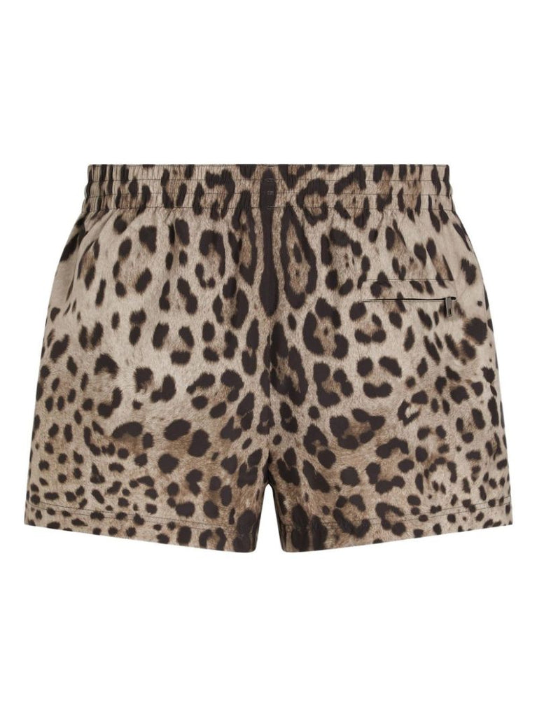 Leopard-print Shorts