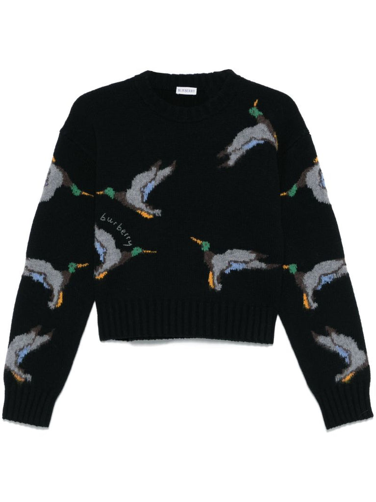 Duck-jacquard Sweater