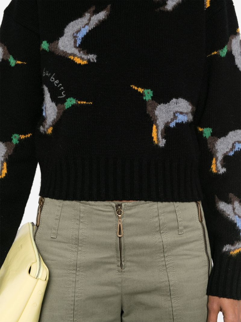 Duck-jacquard Sweater