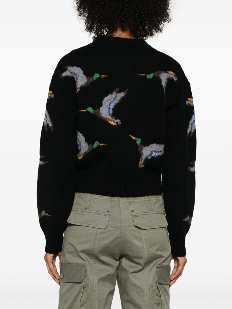 Duck-jacquard Sweater