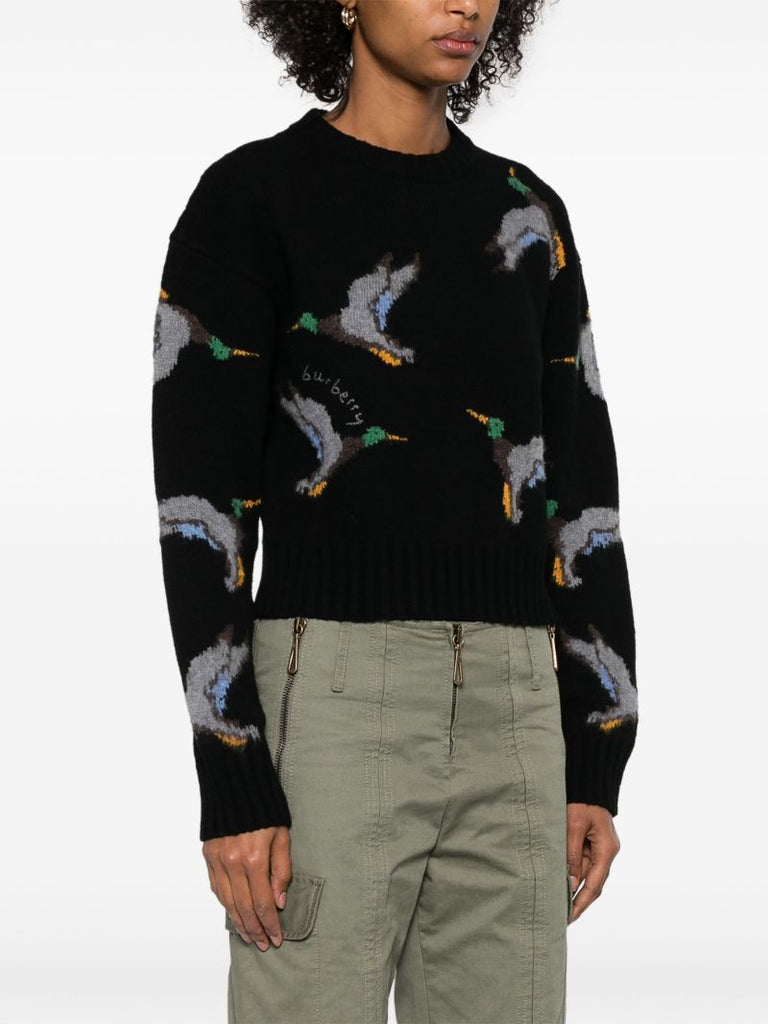 Duck-jacquard Sweater