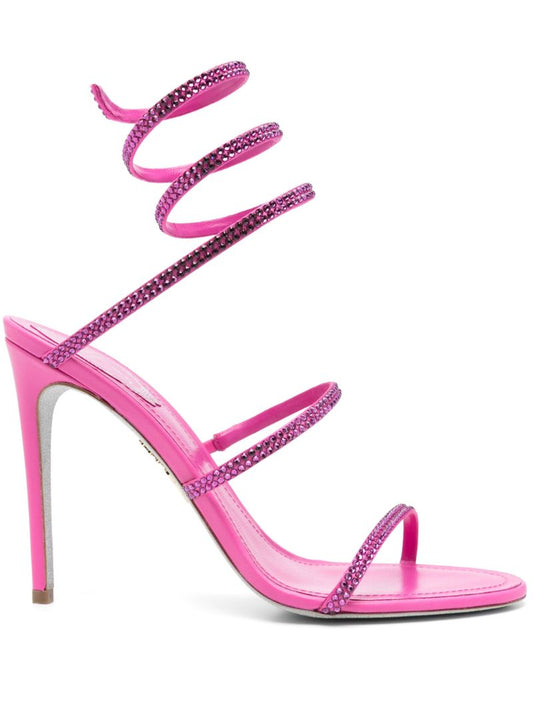 105mm Crystal-embellished Sandals