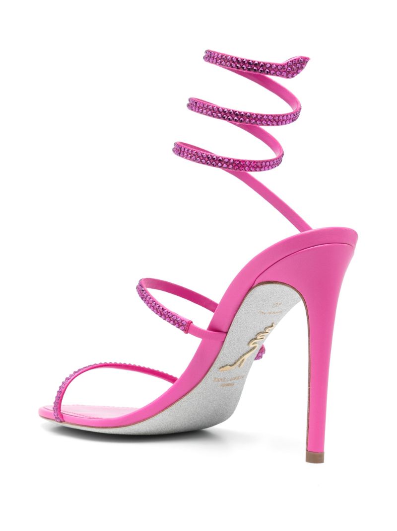 105mm Crystal-embellished Sandals