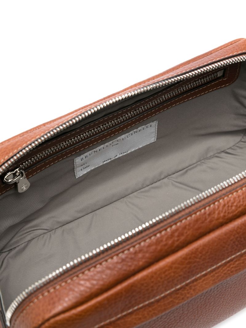Leather Wash Bag