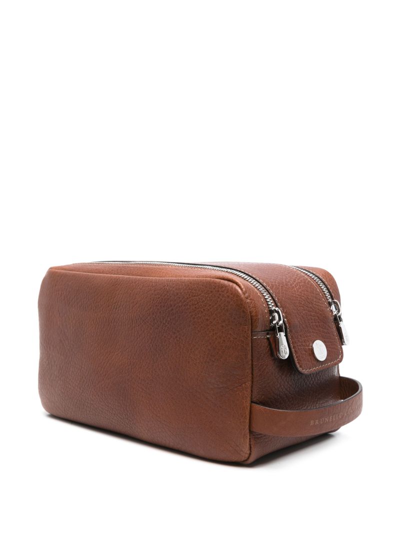 Leather Wash Bag