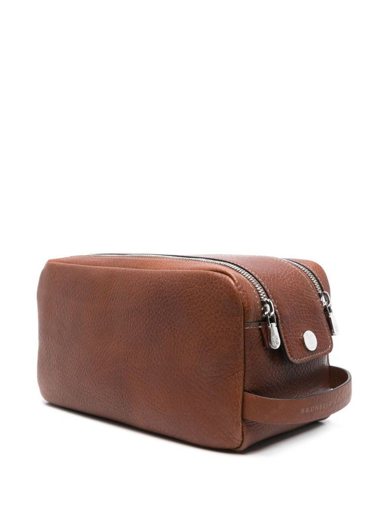 Leather Wash Bag