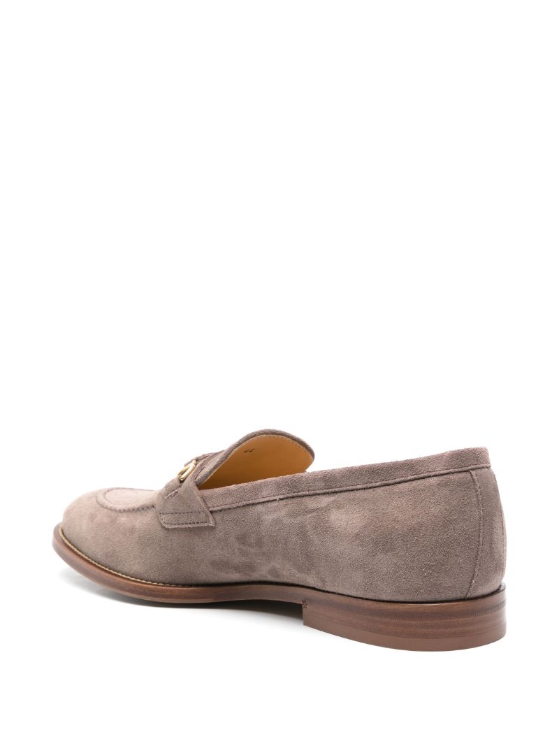 Suede Loafers