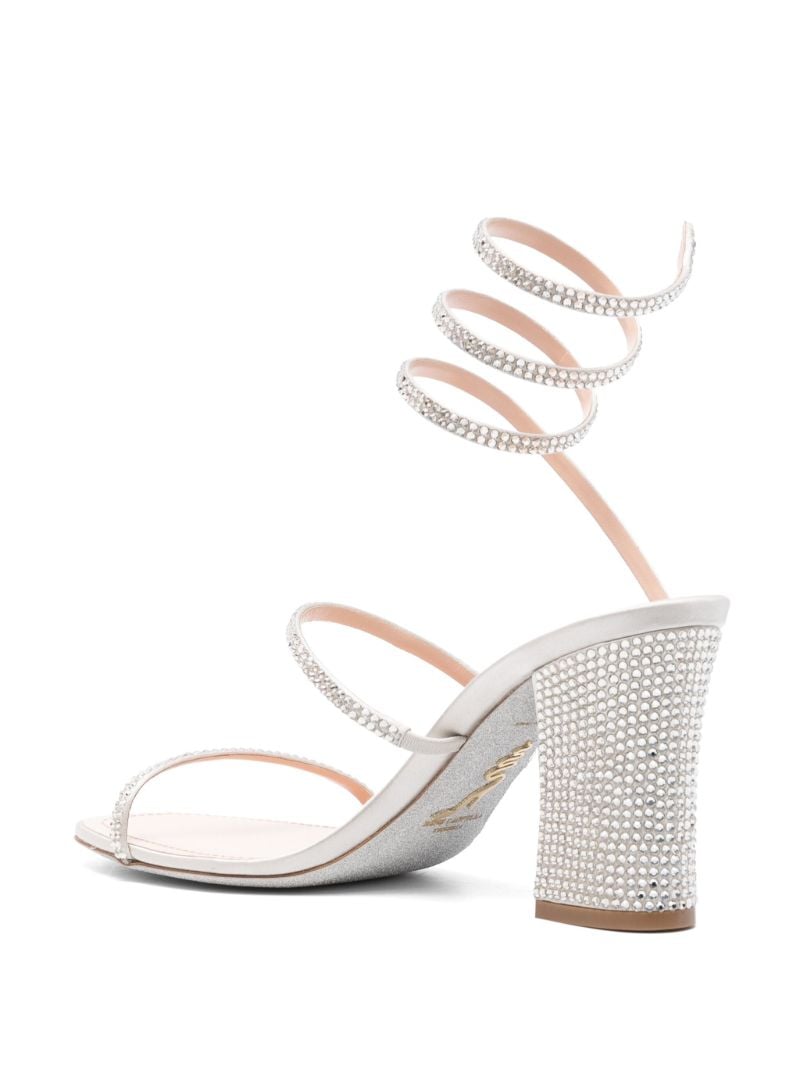 Silver Cleo Sandals