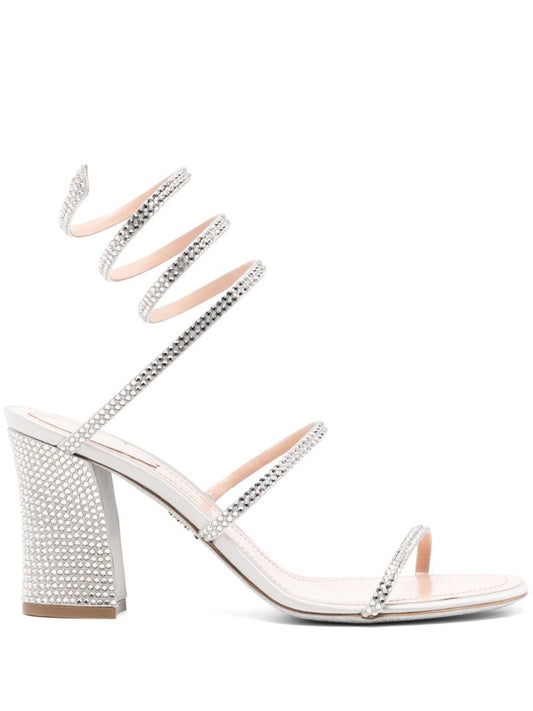 Silver Cleo Sandals