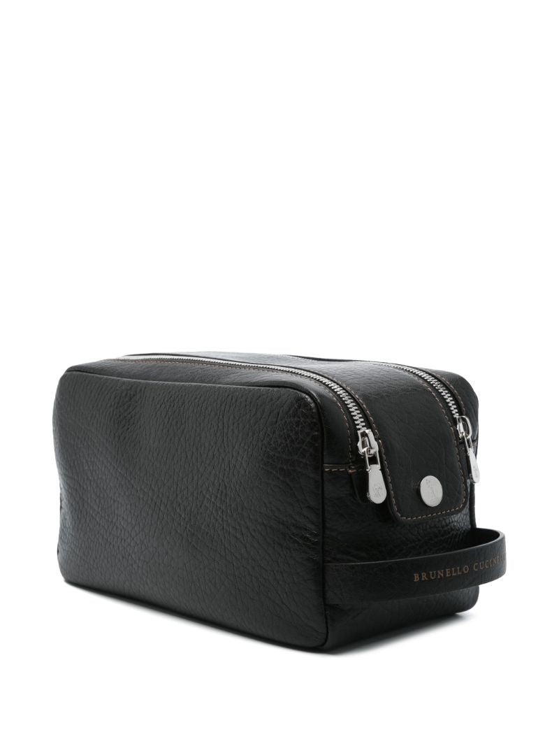 Leather Wash Bag