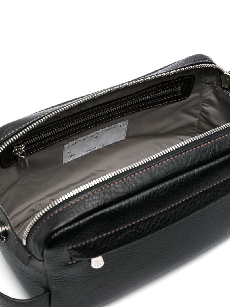 Leather Wash Bag