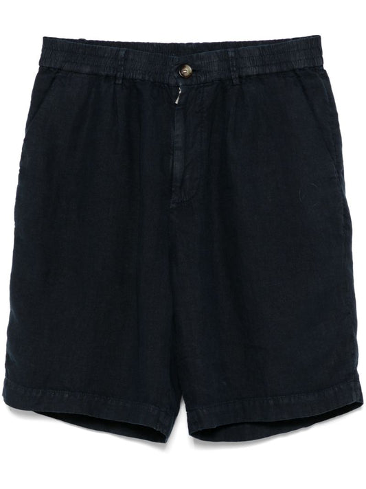 Linen Bermuda Shorts