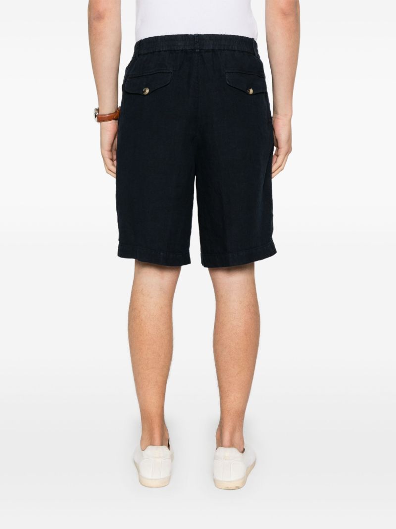 Linen Bermuda Shorts