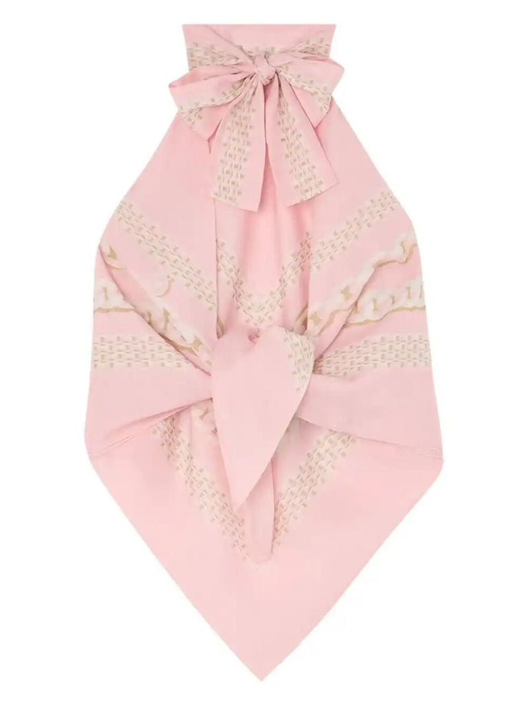 Pink Treasure Foulard Top
