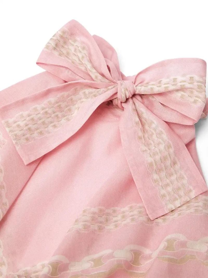 Pink Treasure Foulard Top