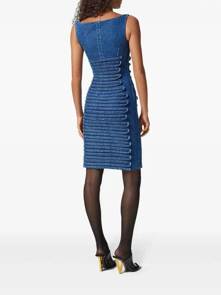Blue Denim Dress