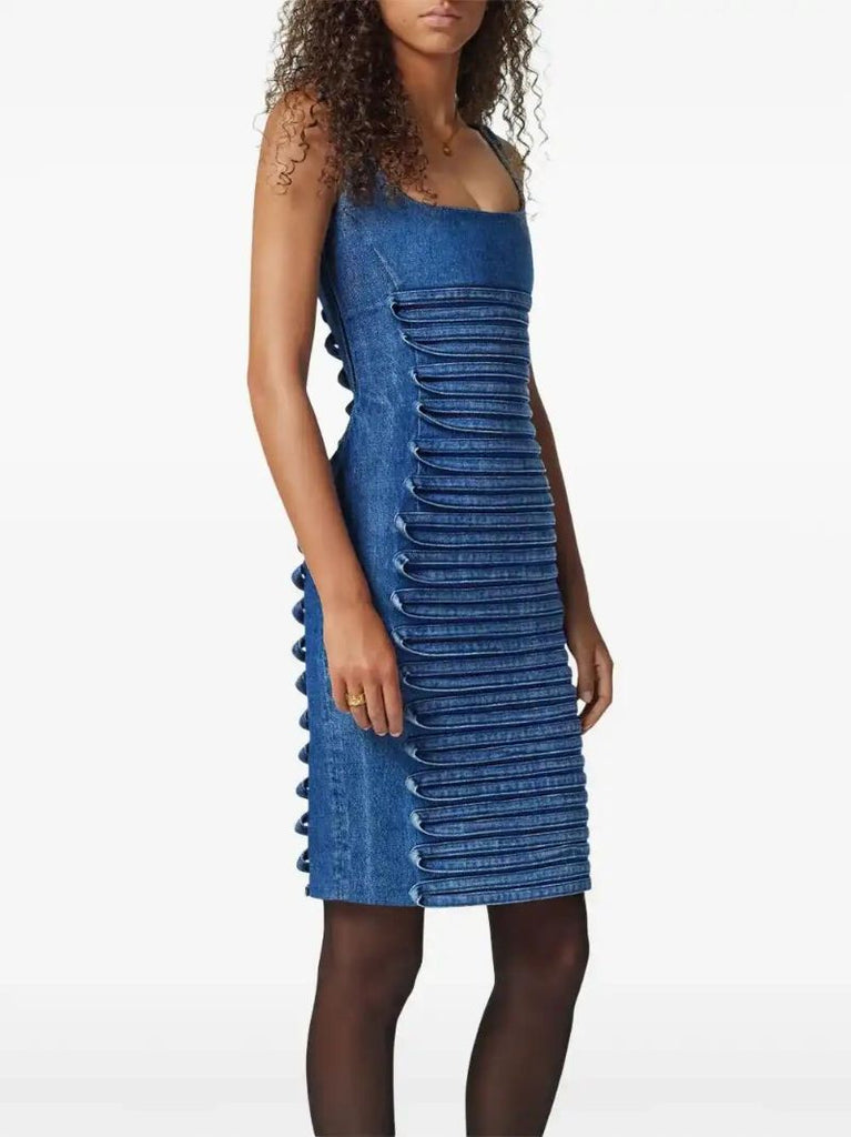 Blue Denim Dress