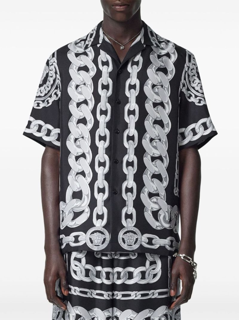 Chain-print Shirt