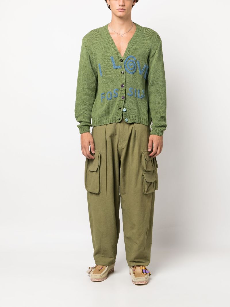 Green Forager Cargo Trousers
