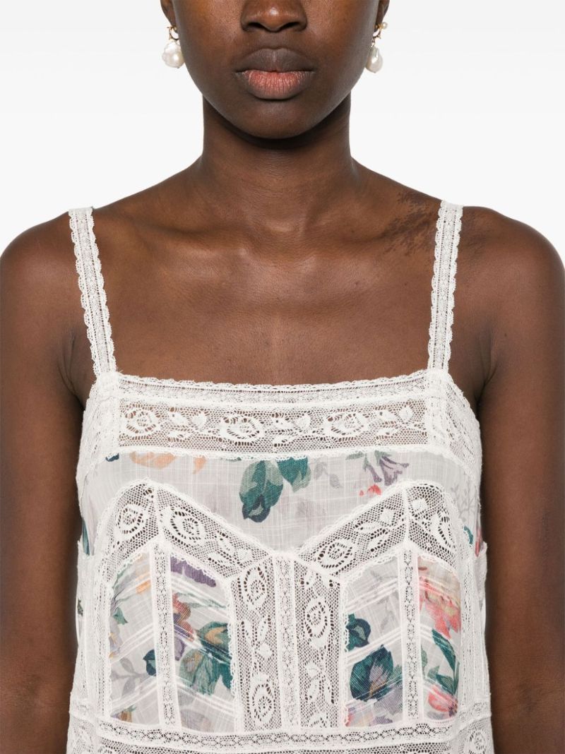 White Acacia Dress