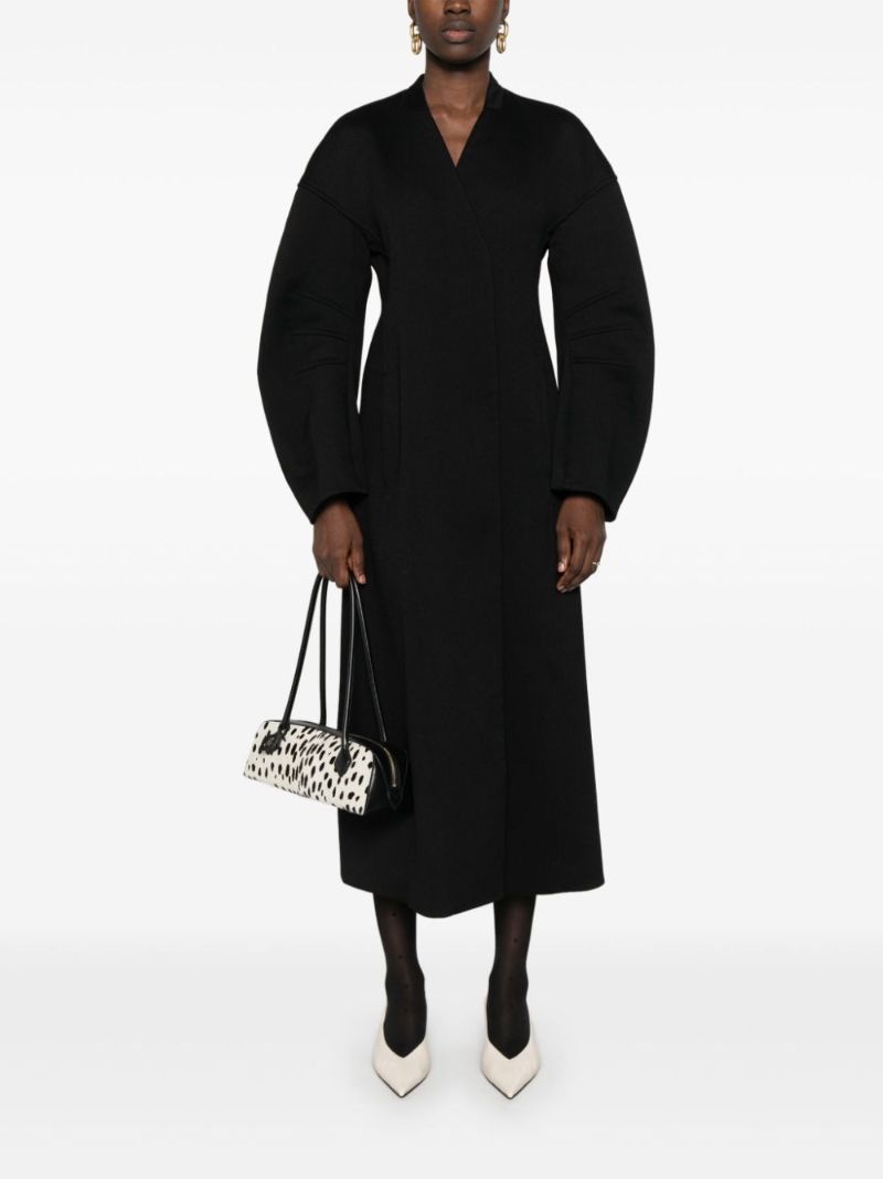 V-neck Coat