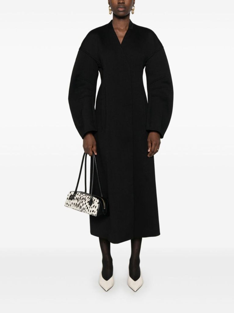 V-neck Coat