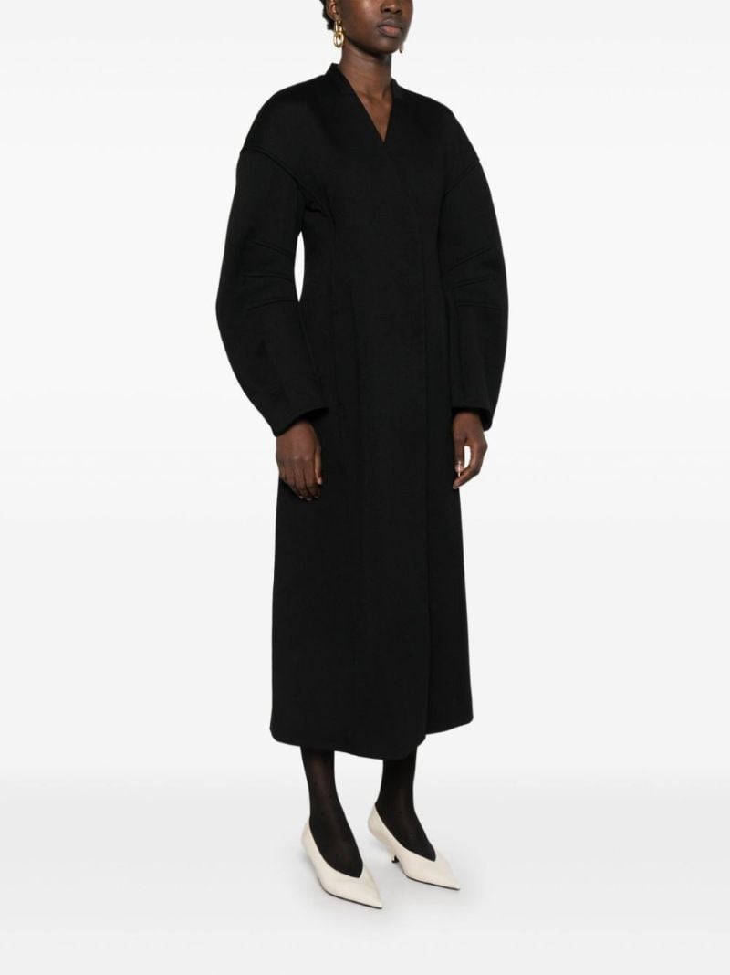 V-neck Coat