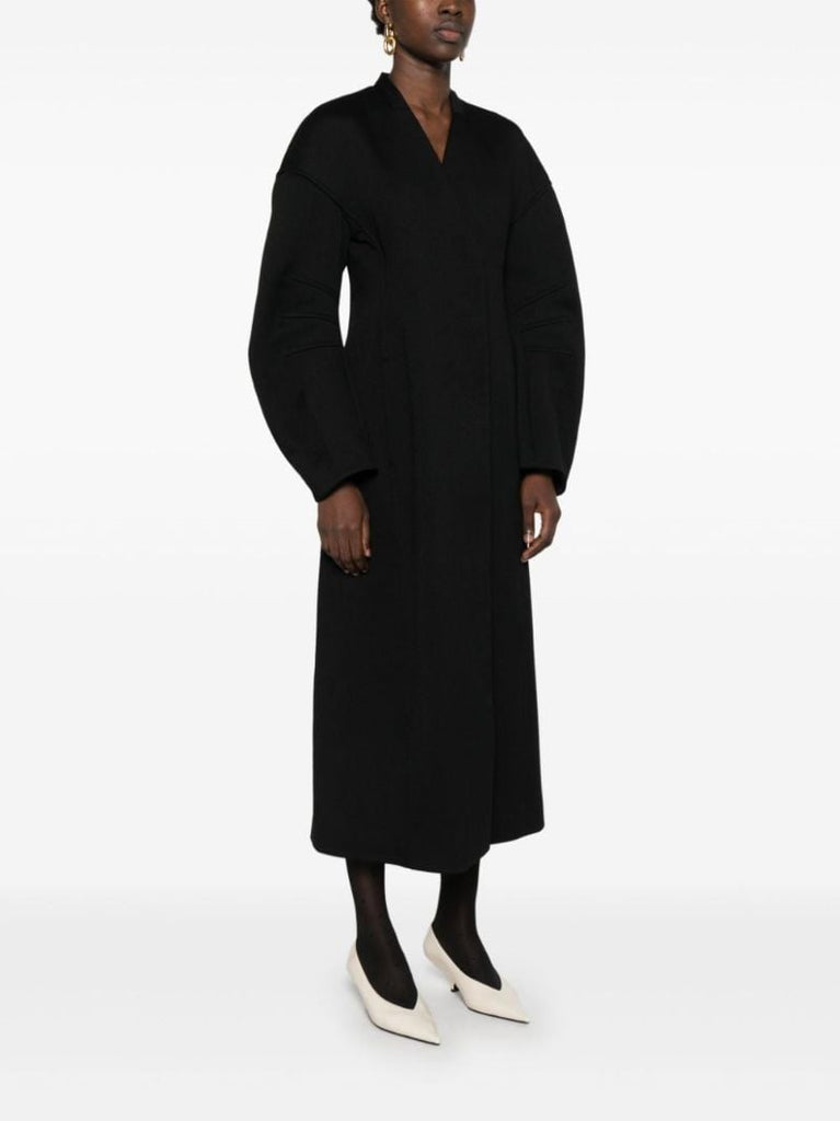 V-neck Coat