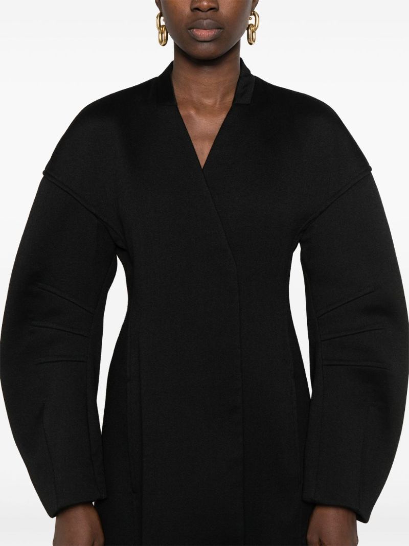 V-neck Coat