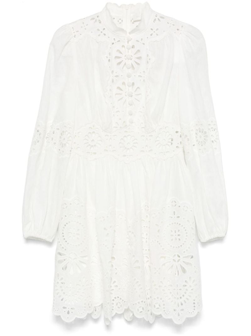 White Acacia Dress