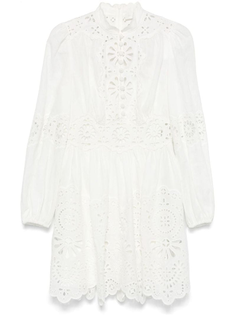 White Acacia Dress