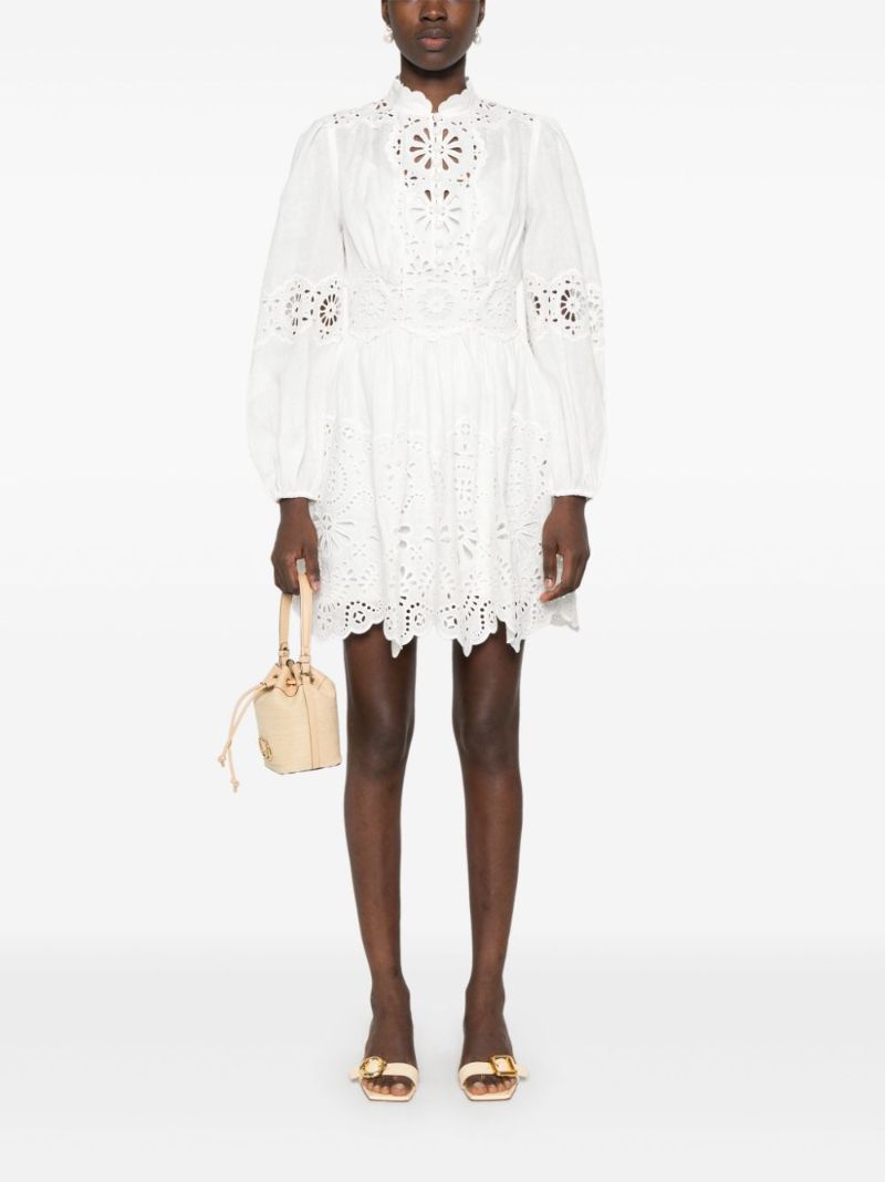 White Acacia Dress