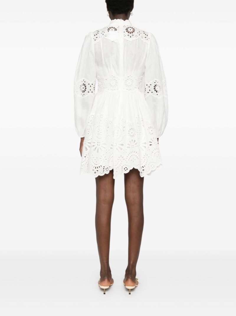 White Acacia Dress