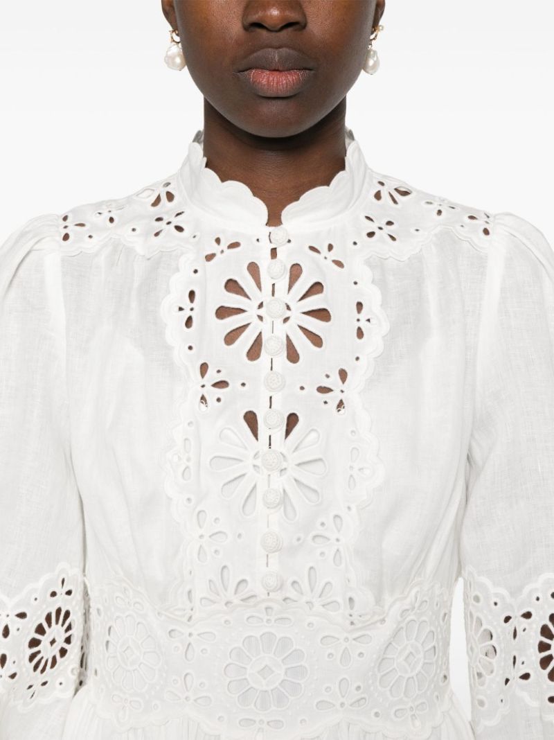 White Acacia Dress