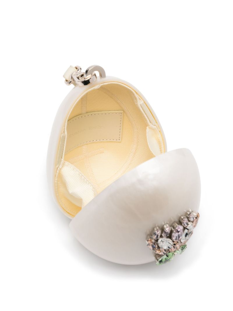 Rhinestone Rose Mini Handbag
