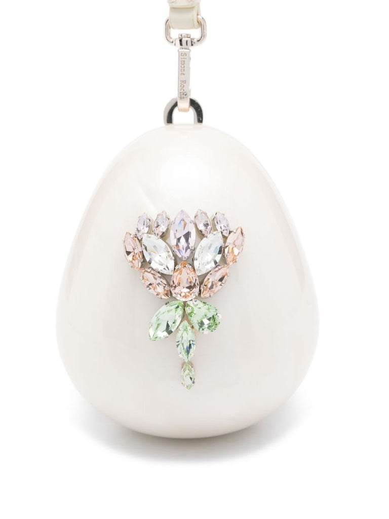 Rhinestone Rose Mini Handbag