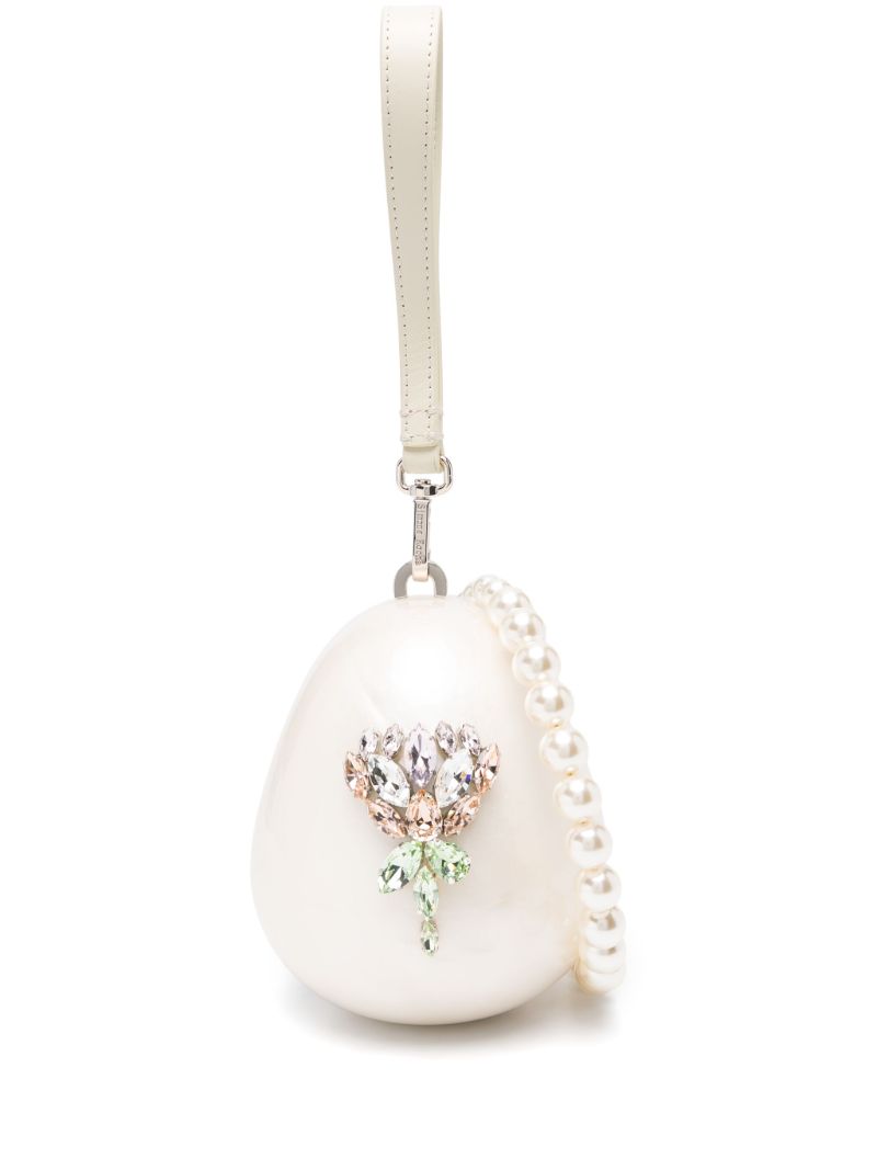 Rhinestone Rose Mini Handbag