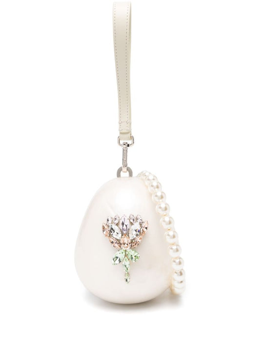 Rhinestone Rose Mini Handbag