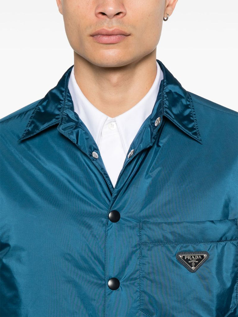 Blue Re-nylon Shirt